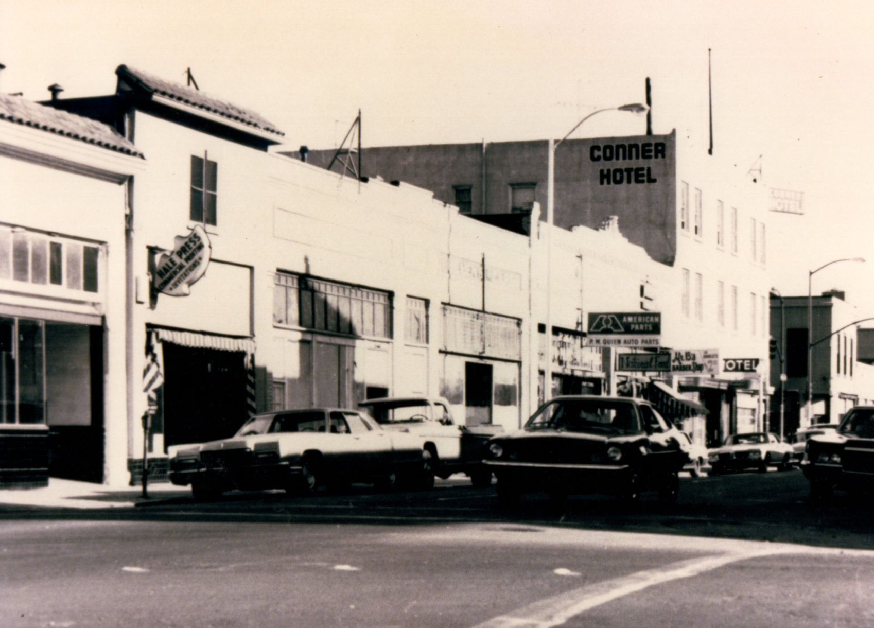 Images of old Napa View from Second south on Main